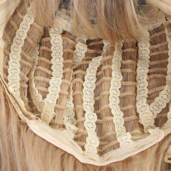 PERUKA DŁUGA PROSTA GĘSTA GRUBA NATURAL 70CM zdjęcie 8