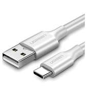 kabel usb do usb-c qc3.0 ugreen  us287 1.5m (biały)