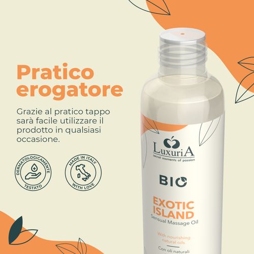 olejek do masażu luxuria bio oil exotic island 100 ml intimateline na Arena.pl