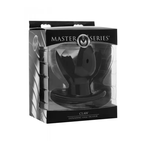 xr brands claw - rozkładany aplikator anatomiczny z otworem, czarny na Arena.pl