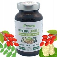 Biowen Berberine Complex+ 510 mg 60 kapsułek ODCHUDZANIE