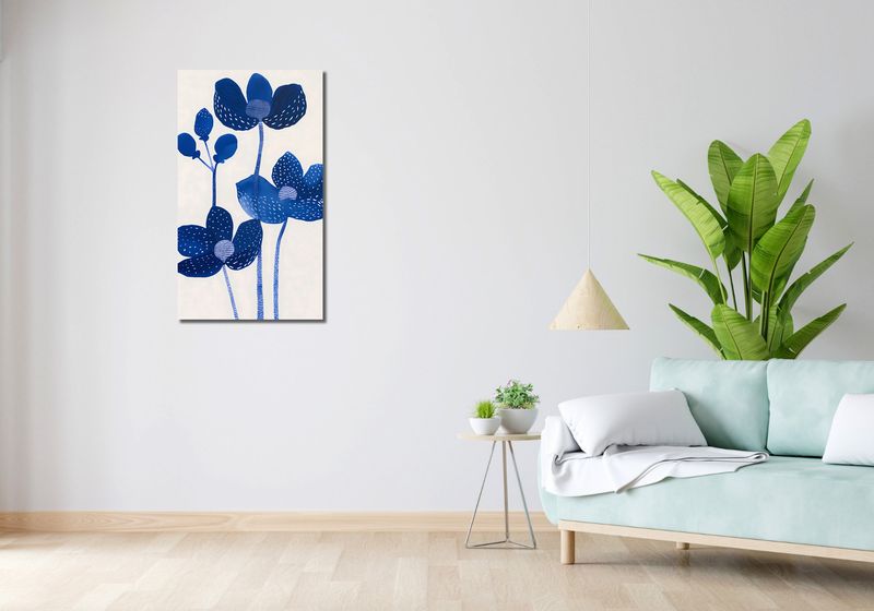 Obraz 50x90cm Nocne Kwiaty zdjęcie 2