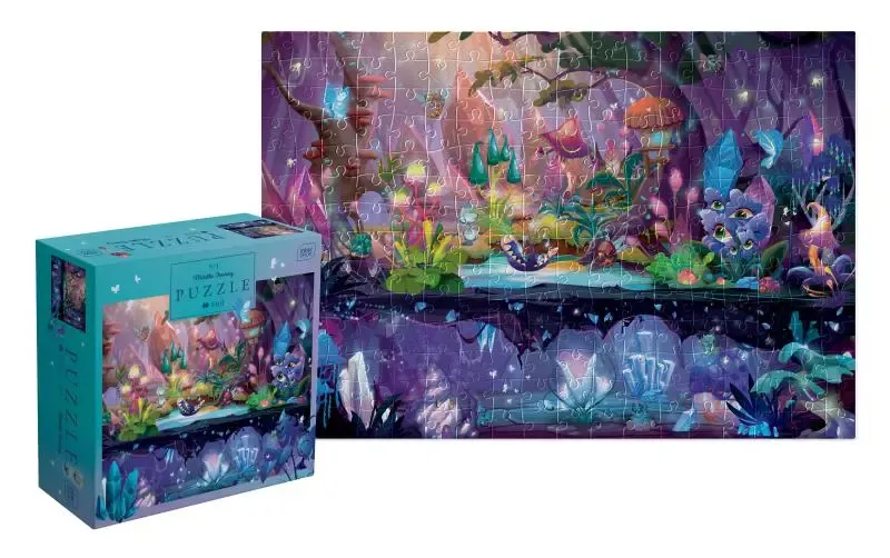 Puzzle 500 elementów. Metallic Fantasy. Magiczny las zdjęcie 1