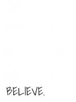 Plakat 60x80cm  Z Napisami Nowoczesny Cytat Believe