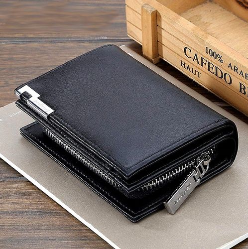 Męski Portfel Skórzany Czarny Skóra Elegancki Etui na Arena.pl
