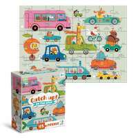 puzzle edukacyjne pojazdy 48 elem . układanka dla dzieci dodo 300618