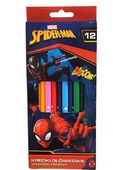 kredki ołówkowe 12kol 18cm spiderman 9929