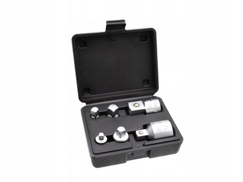 ZESTAW REDUKCJI CHROMOWANYCH NASADKI 1/4 1/2 3/4 3/8 6EL ADAPTERÓW G13543 na Arena.pl