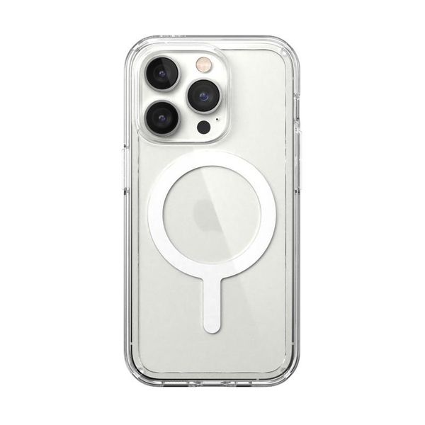 Speck Gemshell + MagSafe - Etui do iPhone 14 Pro z połowką MICROBAN (Clear) zdjęcie 10