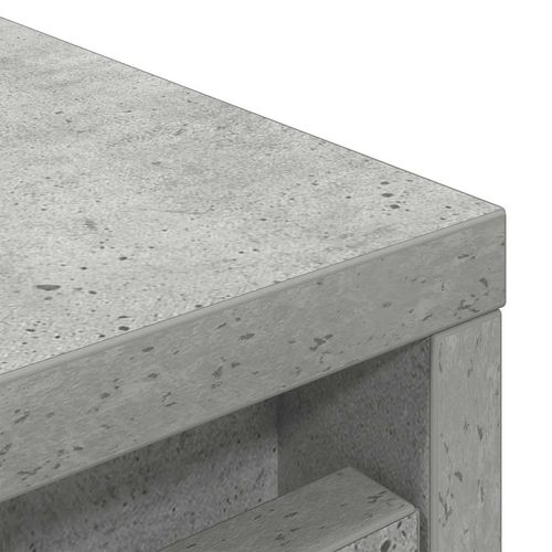 Szafka na buty Beton Szary 57x34x76 cm Drewno klejone na Arena.pl