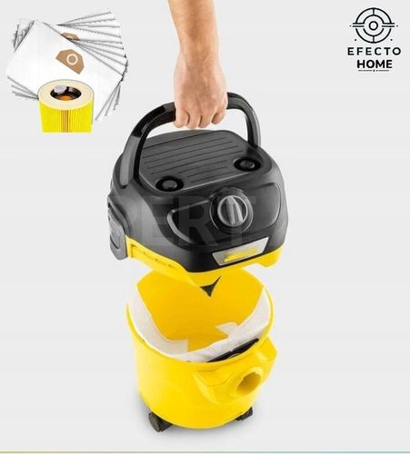 10x Worki do odkurzacza Karcher + Filtr Zamiennik | WD3 WD4 WD5 WD6 na Arena.pl