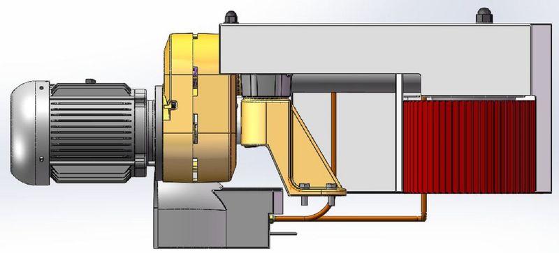 Posuw mechaniczny do pił taśmowych AF11 prawostr zdjęcie 2