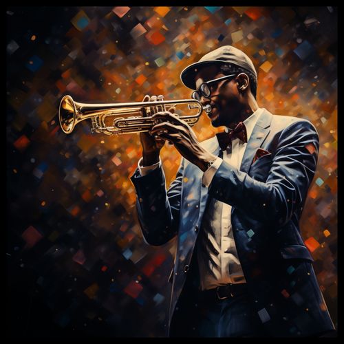 Plakat 50x50cm Symfonia na Trąbce na Arena.pl