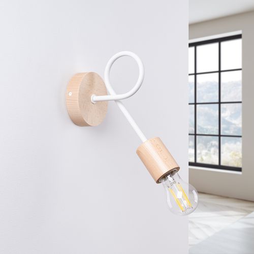 Kinkiet EMBER biały na Arena.pl