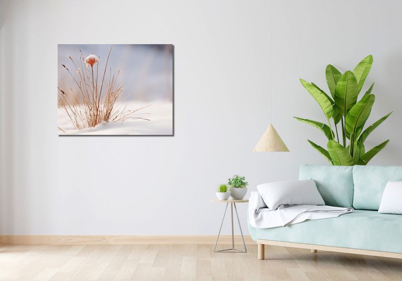 Obraz 90x70cm Zima w Detalach zdjęcie 2