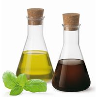 ZESTAW KARAFKA BUTELKA SZKLANA NA OCET OLIWĘ SIMAX 0,25 L X 2