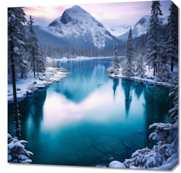 Obraz 60x60cm Górzyste Prześwity zdjęcie 1