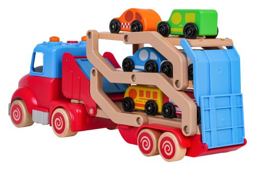 Drewniana Laweta + Autka na Arena.pl