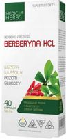 BERBERYNA HCL 500mg MEDICA HERBS GLUKOZA Wątroba Odchudzanie Cholesterol
