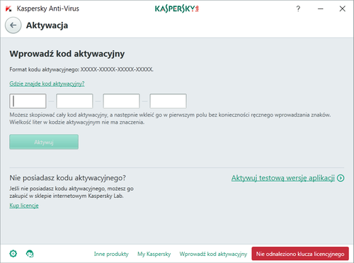 Kaspersky Anti-Virus 1 komputer / 2 lata na Arena.pl