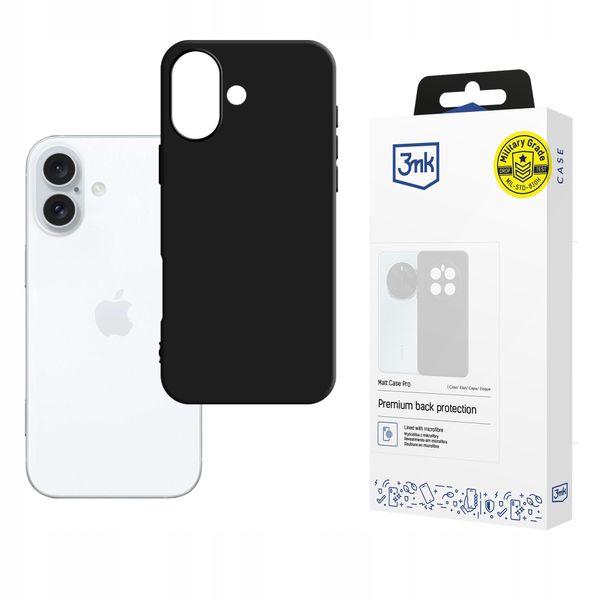 Matowe etui na Apple iPhone 16 - 3mk Matt Case Pro zdjęcie 1