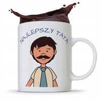 Kubek Na Dzień Ojca Dla Taty Najlepszy Tata Z Nadrukiem Ze Zdjęciem