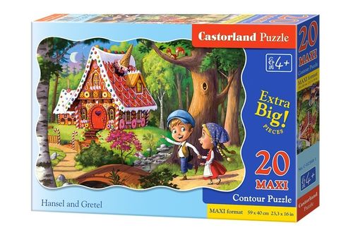 Castor 20 elementów Maxi, Jaś i Małgosia na Arena.pl