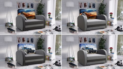 Sofa TOLA, pojemnik na pościel, bogata kolorystyka na Arena.pl