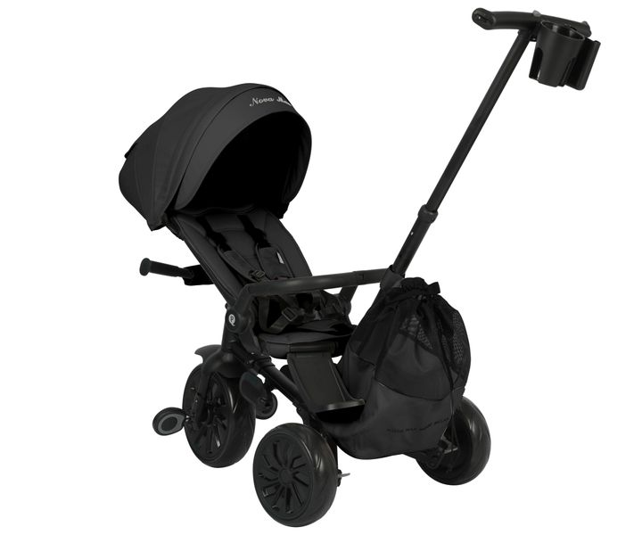 MILLY MALLY 6307 Qplay Rowerek Trójkołowy Nova Max Black zdjęcie 3