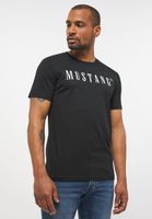 MUSTANG Style Alex C LOGO Tee MĘSKI T-SHIRT KOSZULKA NADRUK Black 1013221 4142 M