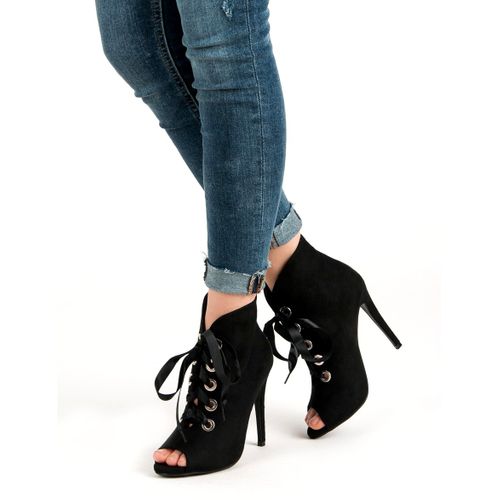 Wiązane Botki Open Toe r.36 na Arena.pl