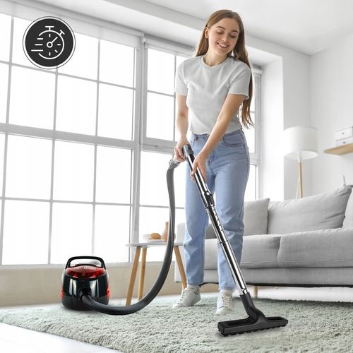 ODKURZACZ BEZWORKOWY CYKLONOWY DOMOWY HEPA TURBOSZCZOTKA LEKKI MOCNY na Arena.pl