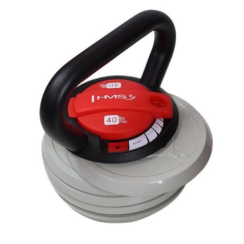 Kettlebell regulowany KR40 40 LBS HMS na Arena.pl