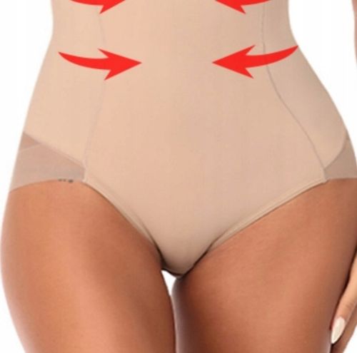 Majtki Wyszczuplające Brzuch Figi Bielizna Wyszczuplająca Modelująca na Arena.pl