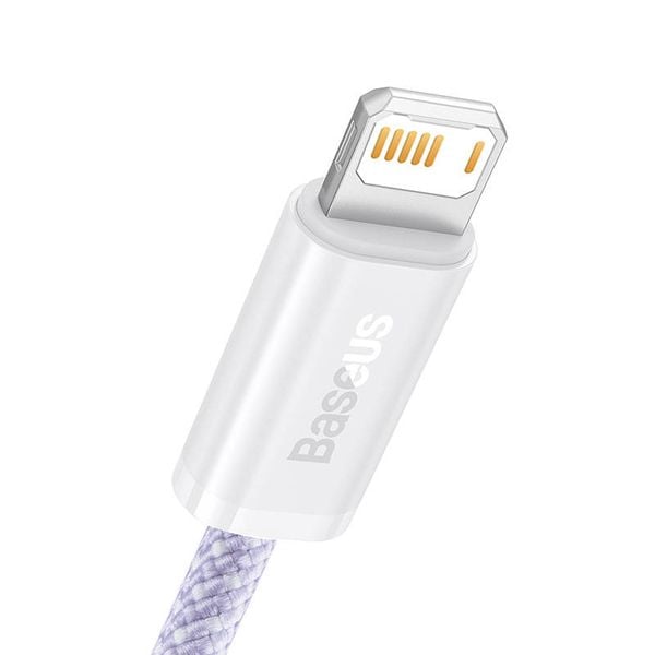Kabel USB do Lightning Baseus Dynamic 2, 2.4A, 1m (fioletowy) zdjęcie 3
