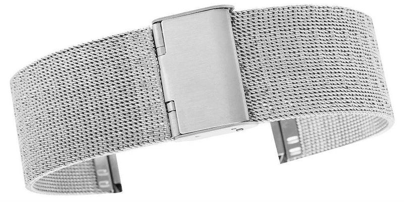 Bransoleta Fashion Mesh Srebrna IPS 22 mm FA22S zdjęcie 2