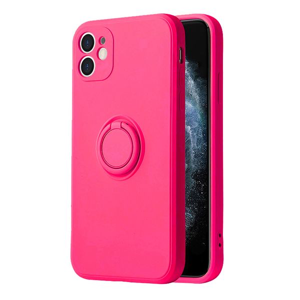 Vennus Silicone Ring do Iphone 12 Różowy zdjęcie 1