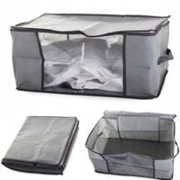 Pojemne pudło pojemnik duży organizer do przechowywania pościeli 45x30x20