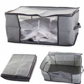 Pojemne pudło pojemnik duży organizer do przechowywania pościeli 45x30x20