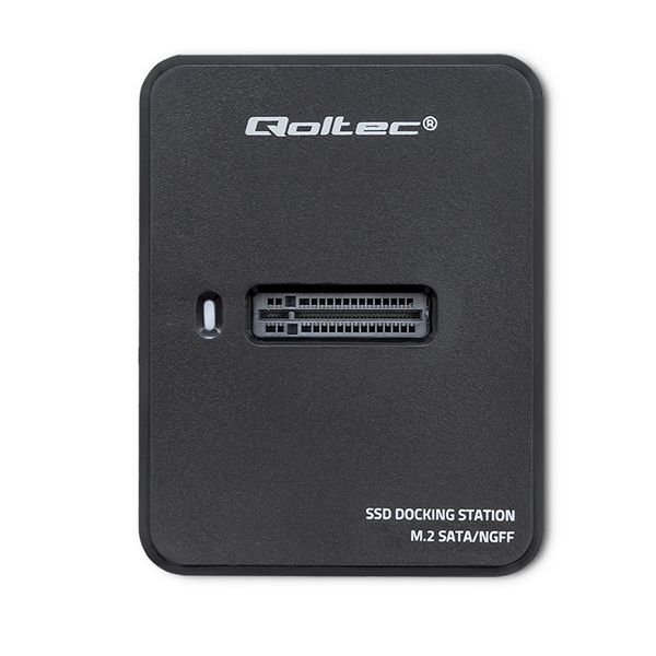 Qoltec Stacja dokująca dysków SSD M.2 SATA | NGFF | USB 3.1 zdjęcie 9