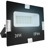 HALOGEN LED 20W NAŚWIETLACZ LAMPA REFLEKTOR ZIMNY WODOSZCZELNY IP66 JASNY