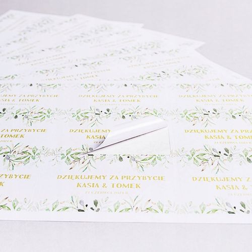 45 sztuk Naklejki okolicznościowe weselne chrzest komunia mix wzorów na Arena.pl