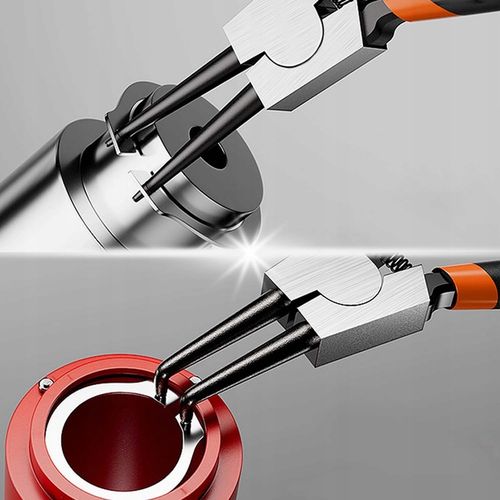 Szczypce do Pierścieni Segera Zacisków Zestaw 4el Szczypiec Zagięte Proste na Arena.pl