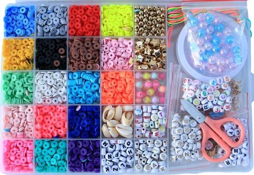 KORALIKI MAKE IT REAL ZESTAW KORALIKÓW DO ROBIENIA BRELOCZKÓW BRANSOLETEK na Arena.pl