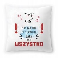 Poduszka Dla Laury Na Urodziny Imieniny Na Prezent Z Nadrukiem Ze Zdjęciem