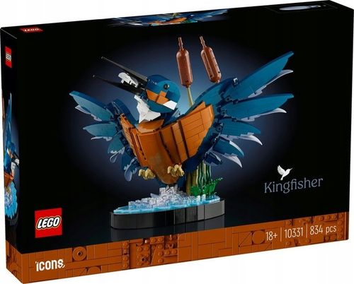LEGO ICONS 10331 Model Ptak ZIMORODEK - Klocki dla dorosłych +TORBA PREZENT na Arena.pl