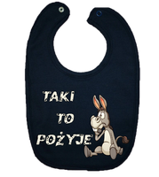 Śliniaczek Bawełniany Taki to Pożyje