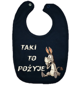 Śliniaczek Bawełniany Taki to Pożyje