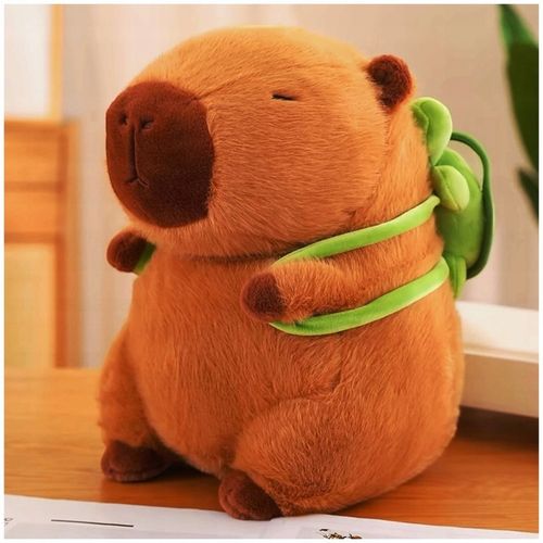 Maskotka Pluszowa Kapibara z Plecakiem 30 cm XL Miękki Pluszak Zwierzątko na Arena.pl