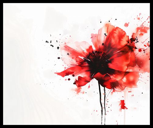 Plakat 60x50cm Płynna Akwarela na Arena.pl